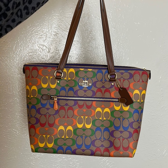 Coach Bags Limited Edition 222 Pride Coach Tote Mint Condition